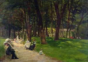 In The Park by Albert Leopold Pierson